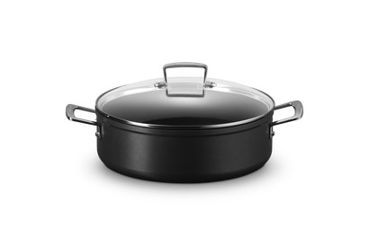 Sauteuse ze Szklaną Pokrywką Aluminium Nieprzywierające