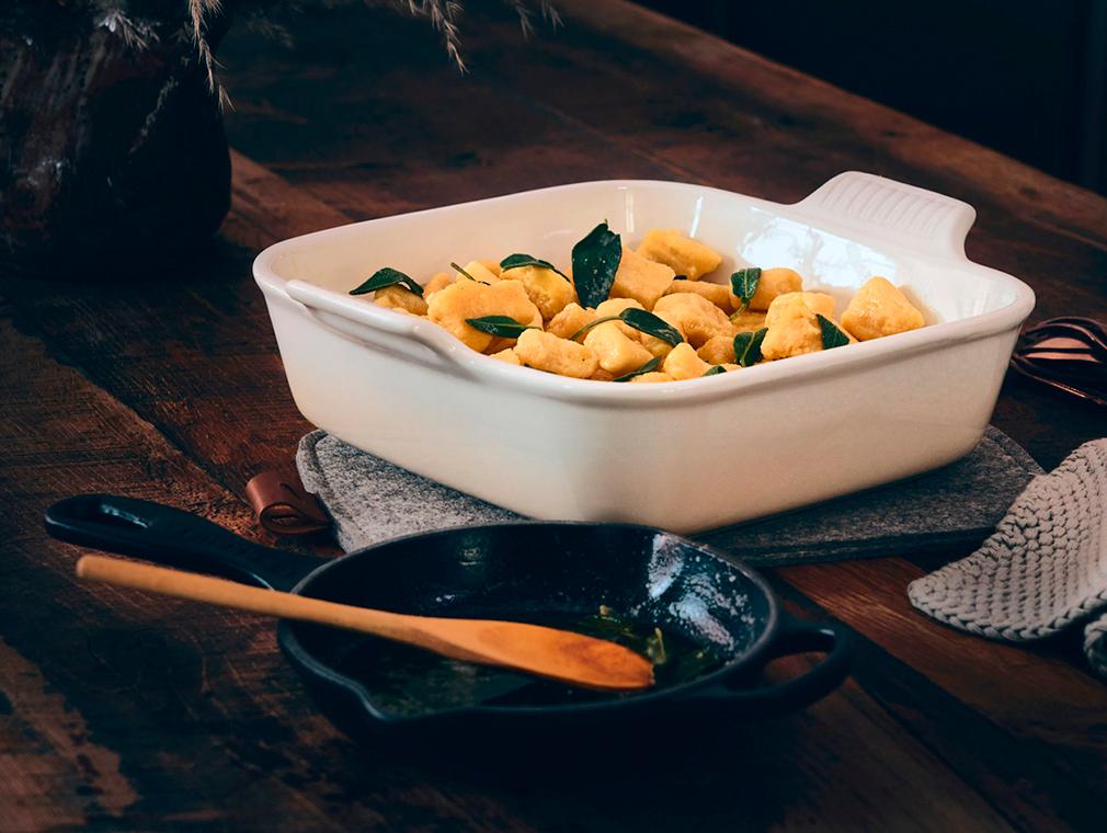 Gnocchi z masłem szałwiowym