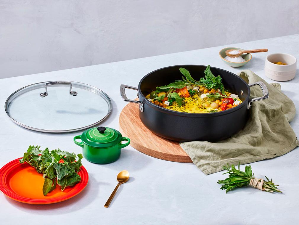 Curry z ciecierzycy i jarmużu