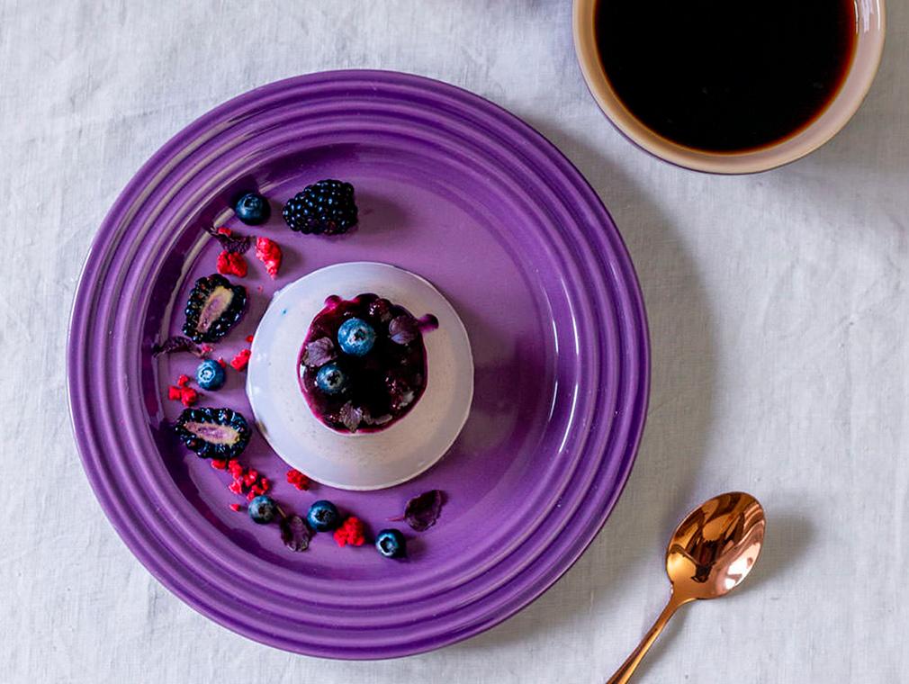 Jagodowa Panna cotta