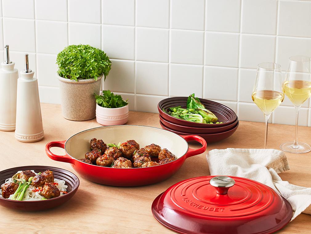 Klopsiki wieprzowe w sosie teriyaki