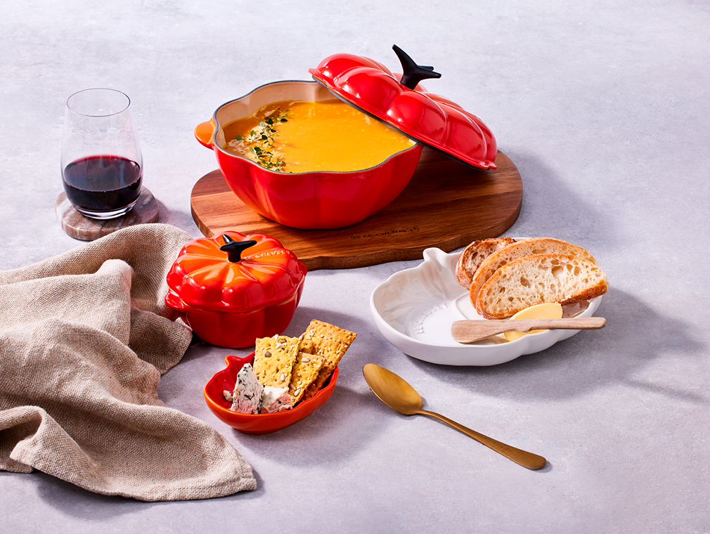 Zupa z pieczonej dyni