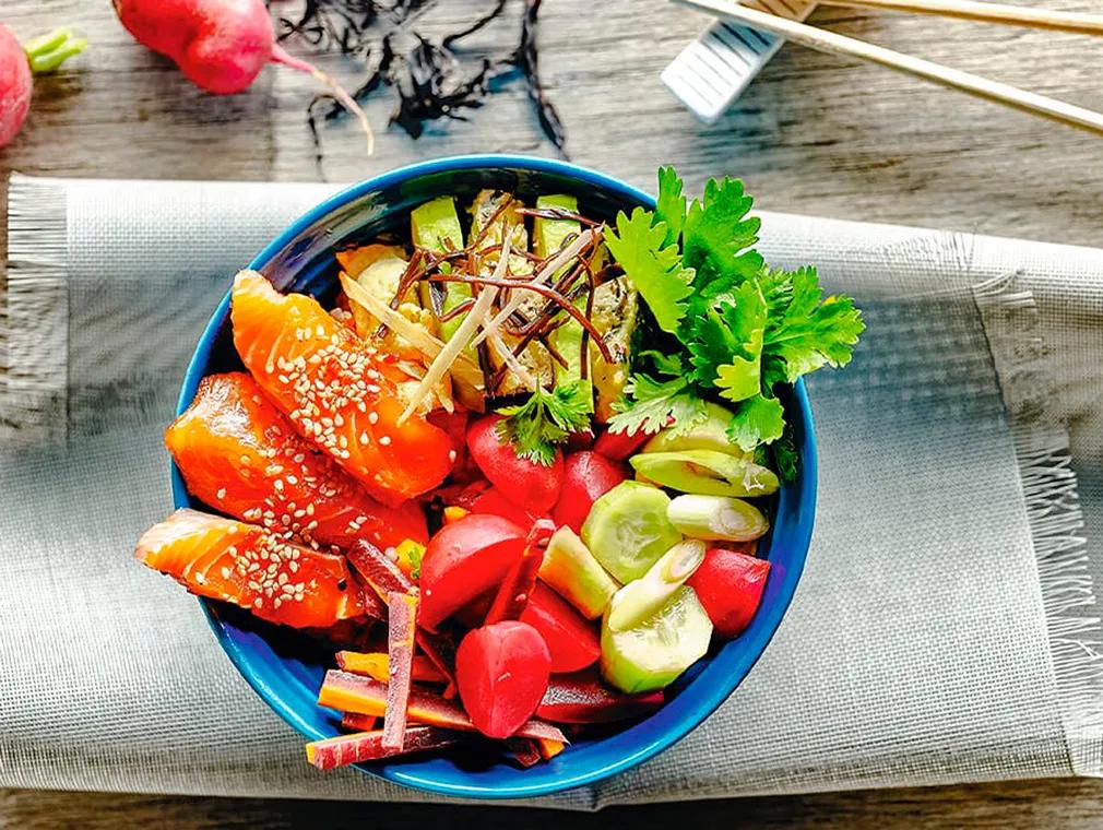 Sushi chirashi