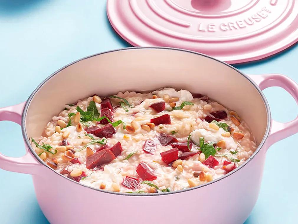 Risotto z pieczonym burakiem