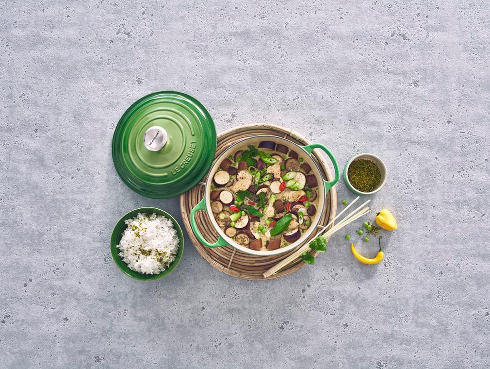 Zielone tajskie curry